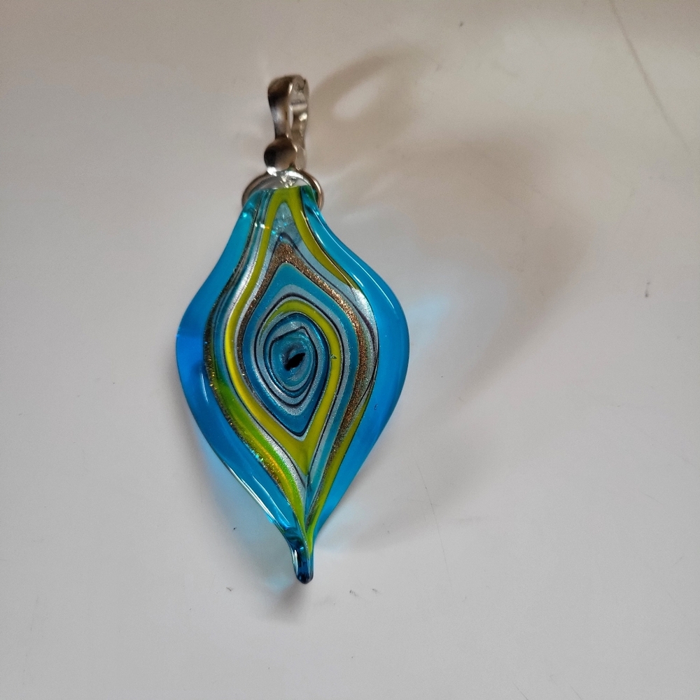 3" Artisan Glass Pendant